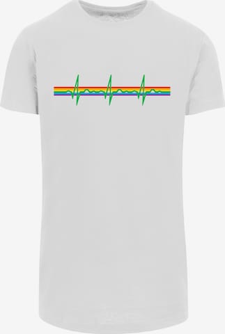 T-Shirt F4NT4STIC en blanc : devant