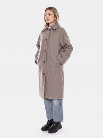 minimum Płaszcz przejściowy 'Hoshaa Pine Bark Melange -- Women's Multicolor Coat' w kolorze szary
