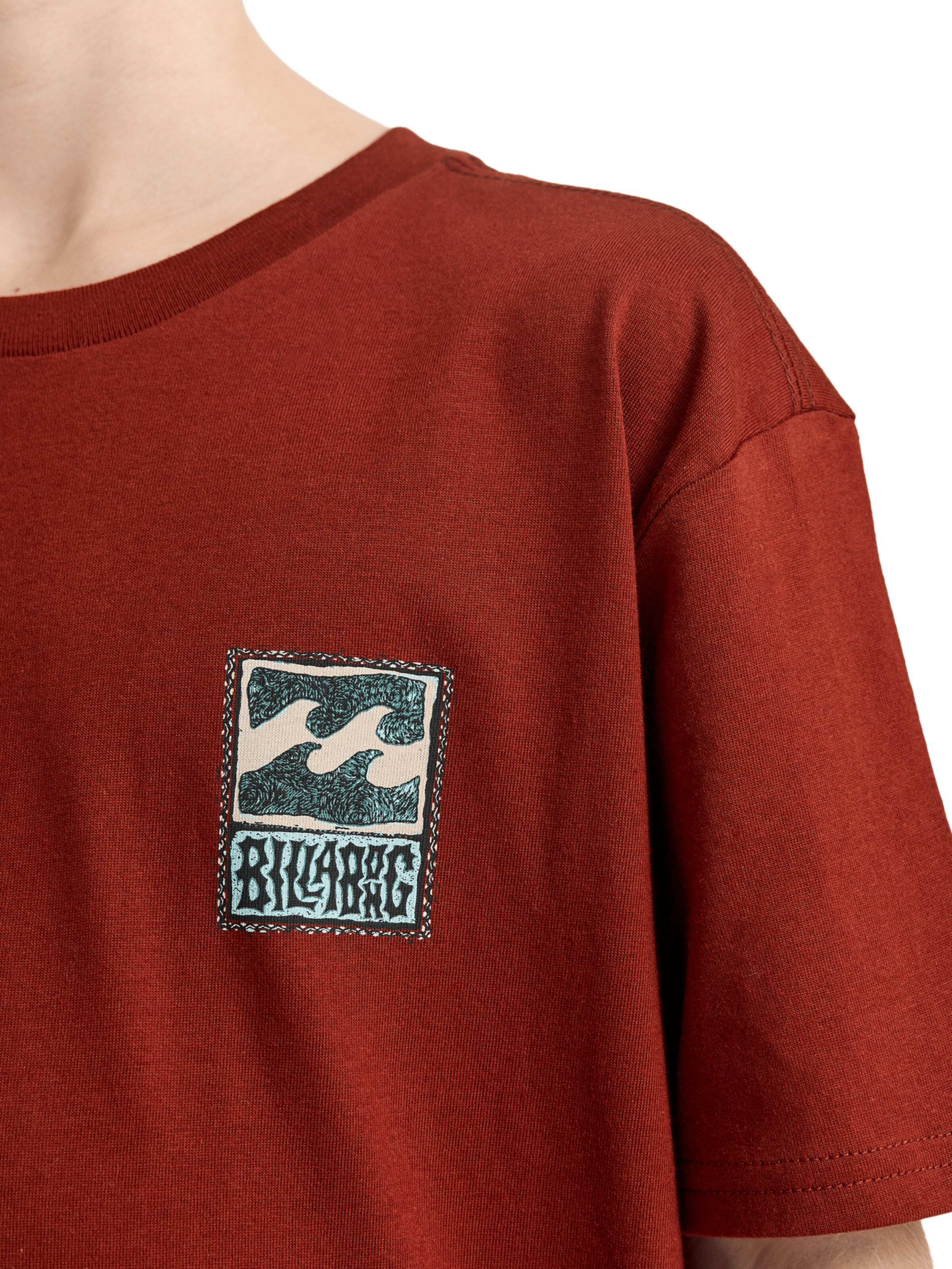 BILLABONG Shirt 'Stamp' in Red