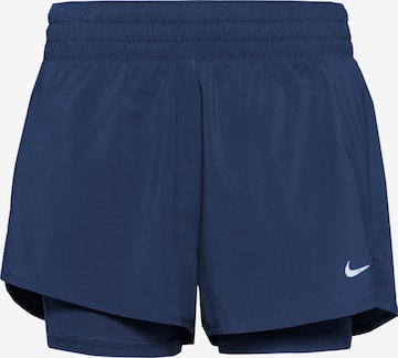 NIKE Sportshorts 'One' in Blau: Vorderseite