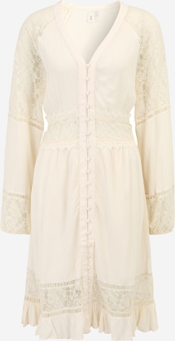 Y.A.S Petite Платье-рубашка 'MEZA' в Бежевый: спереди