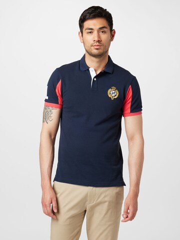 Hackett London - Camiseta en azul: frente