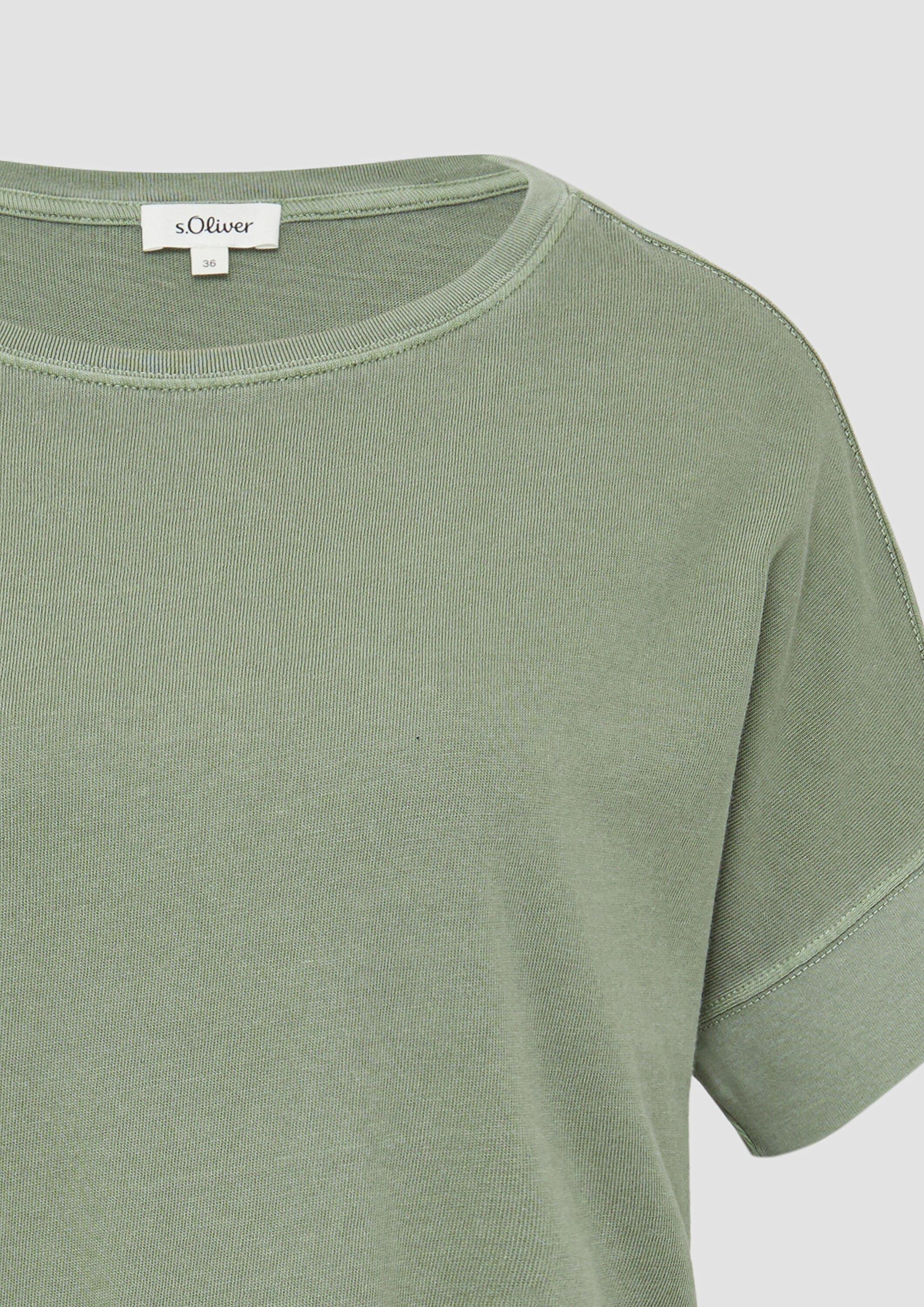 T-shirt s.Oliver en vert