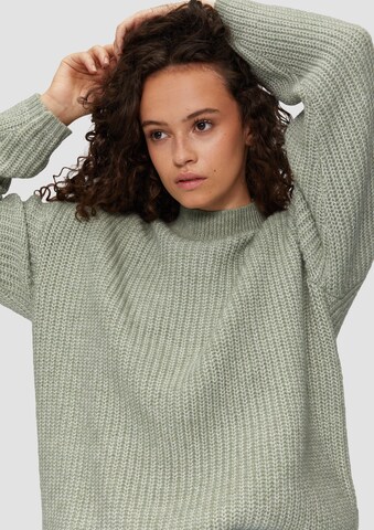 QS Pullover in Grün