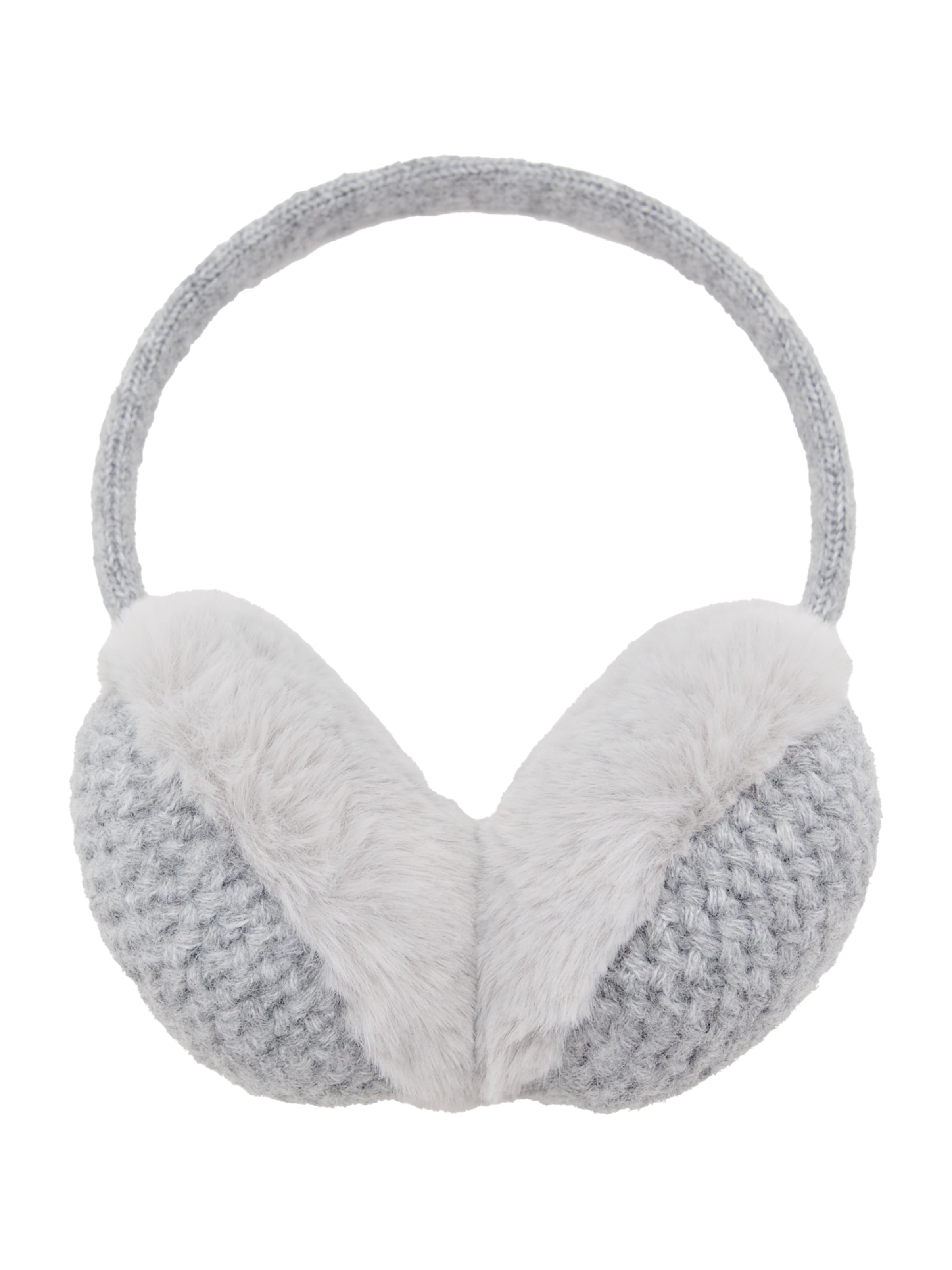 MANGO KIDS Čiapky - Sivá: predná strana