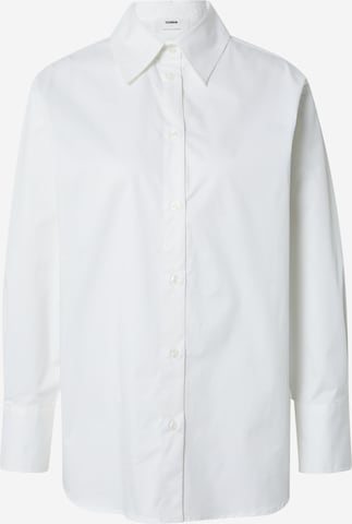 ABOUT YOU x Marie von Behrens Blouse 'Gemma' in White: front