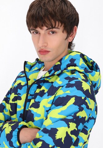 mėlyna Mo ATHLSR Demisezoninė striukė