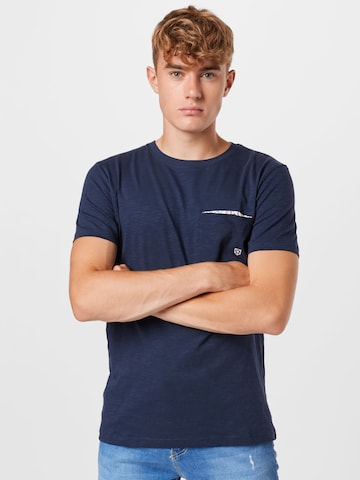 JACK & JONES - Camiseta en azul: frente