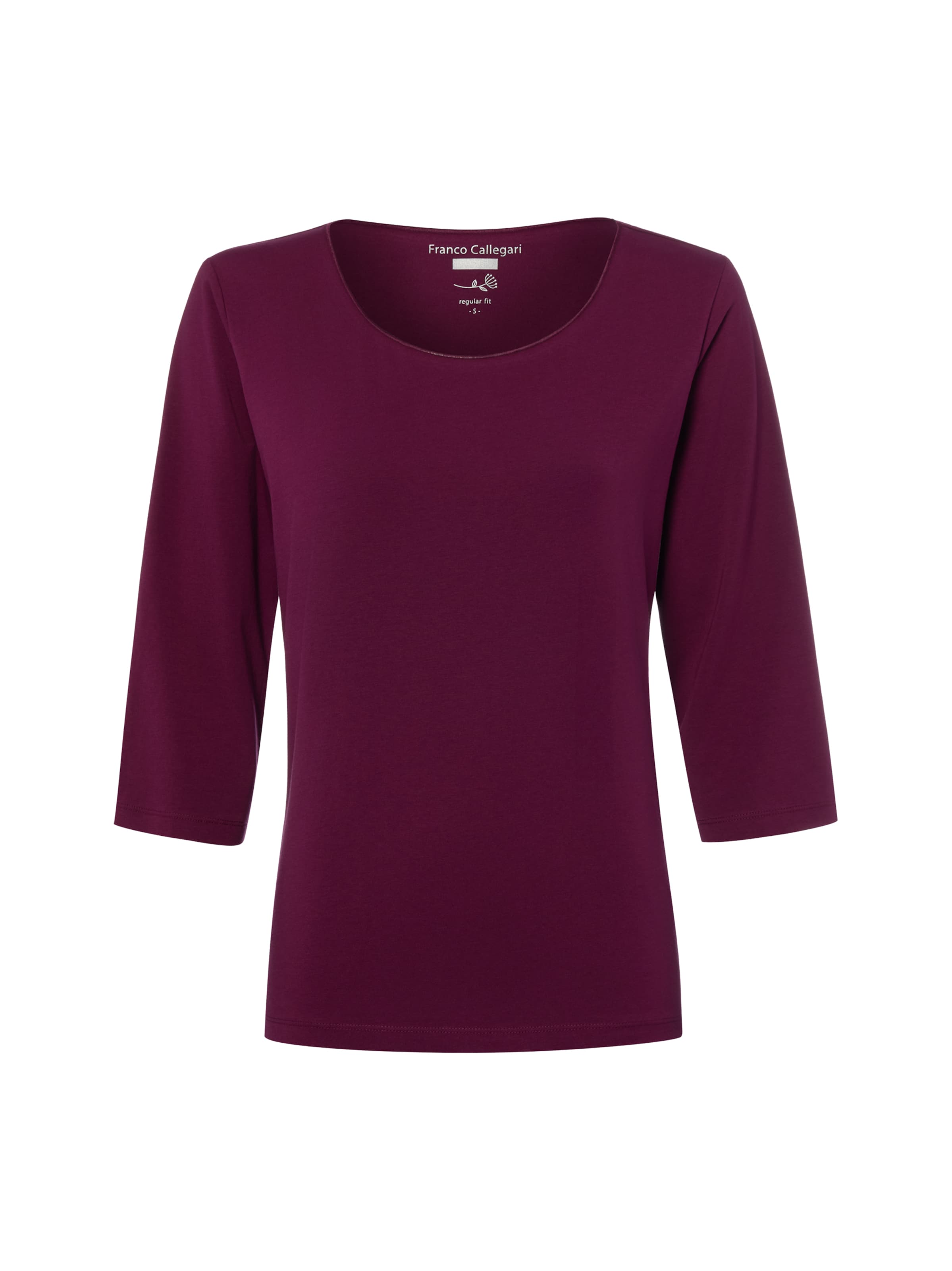 Franco Callegari Shirt in S in Aubergine, Item view