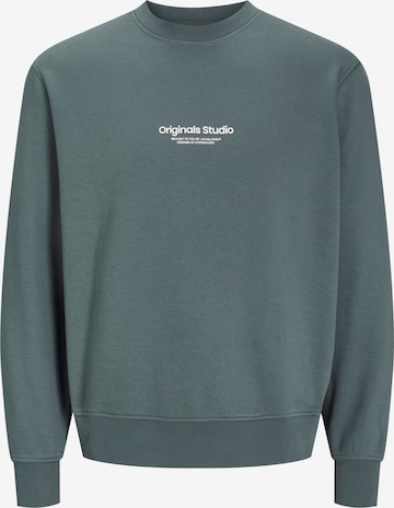 JACK & JONES Суичър 'JWHVESTERBRO' в синьо: отпред