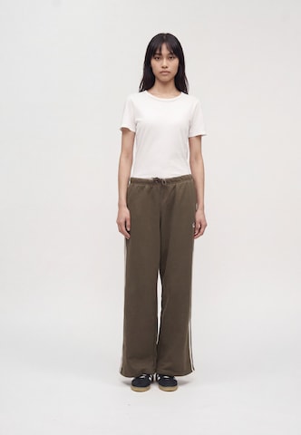 Wide leg Pantaloni de la ADIDAS ORIGINALS pe maro
