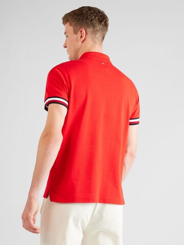 TOMMY HILFIGER Poloshirt 'New York' in Rot