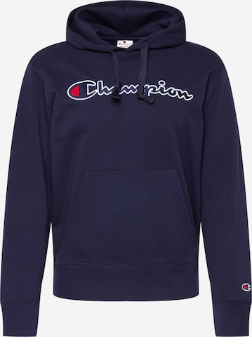 Sweat-shirt Champion Authentic Athletic Apparel en bleu : devant