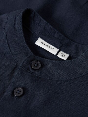 NAME IT Regular fit Overhemd in Blauw