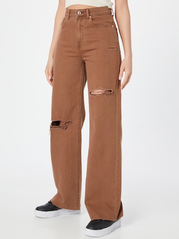 Tally Weijl Jeans in Brown: front