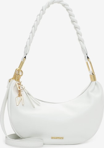 Poche ventrale 'Judith' Emily & Noah en blanc : devant