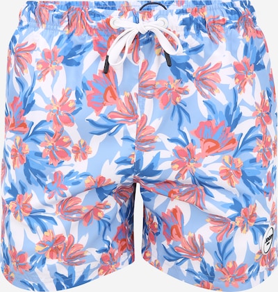 JOOP! Jeans Shorts de bain 'Laguna_Beach' en bleu / bleu foncé / rose / blanc, Vue avec produit