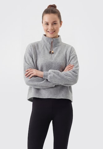 Sweat-shirt myMo ATHLSR en gris : devant