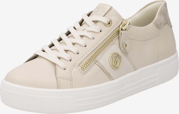 Sneaker bassa di REMONTE in beige: frontale