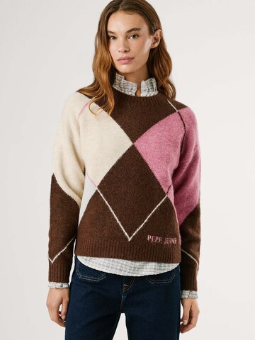 Pepe Jeans Pullover 'Cecily' i brun: forside