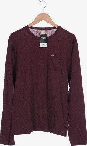 HOLLISTER Shirt in L in Red: front