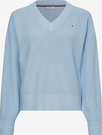 TOMMY HILFIGER Trui in Blauw: voorkant