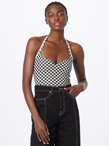 Top di Nasty Gal in nero: frontale