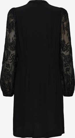 CULTURE Košeľové šaty 'Asmine' - Čierna