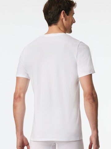 T-Shirt ' Premium Cotton ' SCHIESSER en blanc