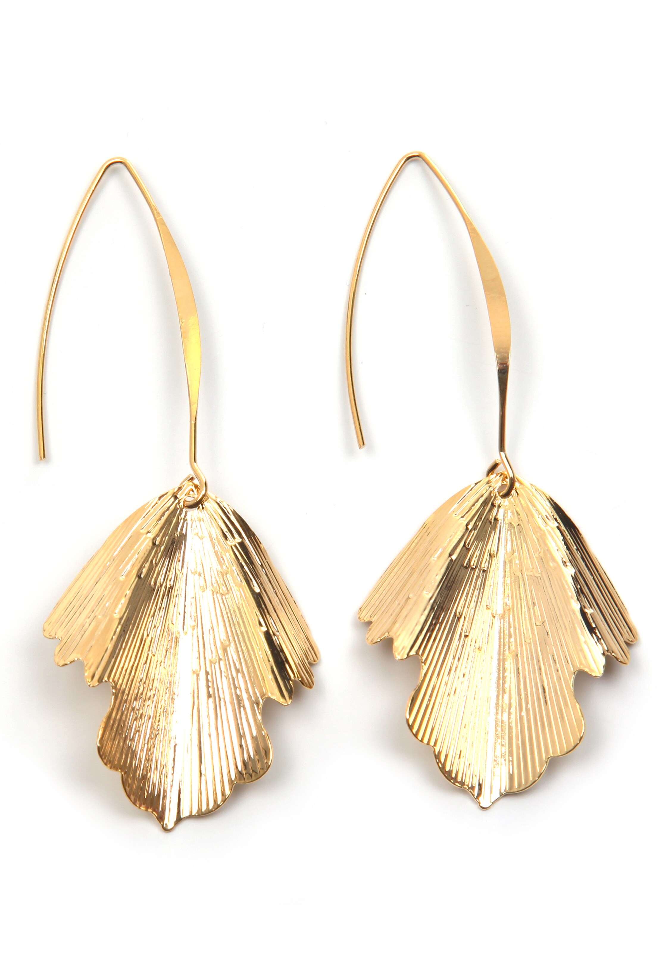 J. Jayz Ohrringe in Gold: Vorderseite