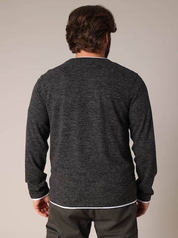 T-Shirt 'MONAN' Deeluxe en gris