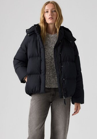 LEVI'S ® Übergangsjacke in Schwarz: Vorderseite