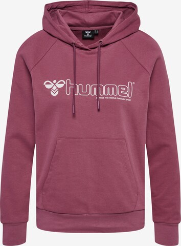 Hummel Sportief sweatshirt 'NONI 2.0' in Rood: voorkant