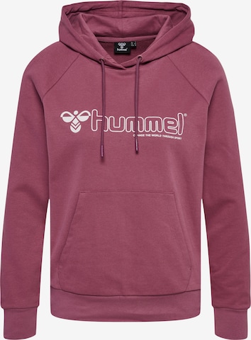 Hummel Urheilullinen collegepaita 'NONI 2.0' värissä punainen: edessä