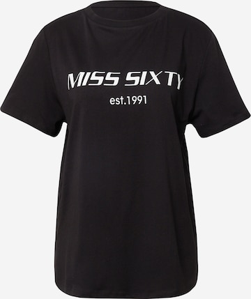 Tricou de la Miss Sixty pe negru: față