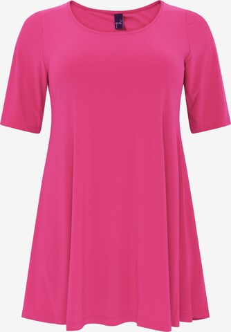 Yoek Shirt ' TESS ' in Roze: voorkant