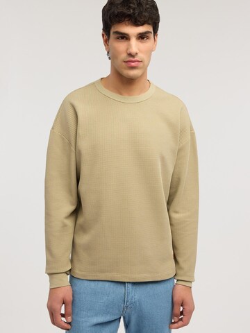 Sweat-shirt Trussardi en vert : devant
