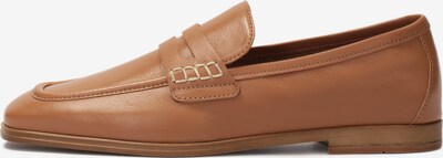 Kazar Chaussure basse en cognac, Vue avec produit