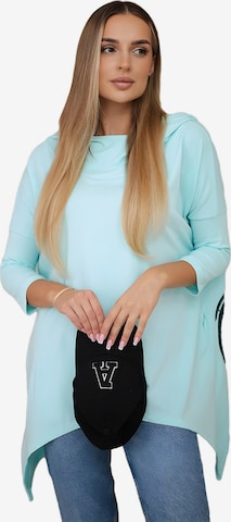 Lumera Bluzka sportowa w kolorze zielony: przód