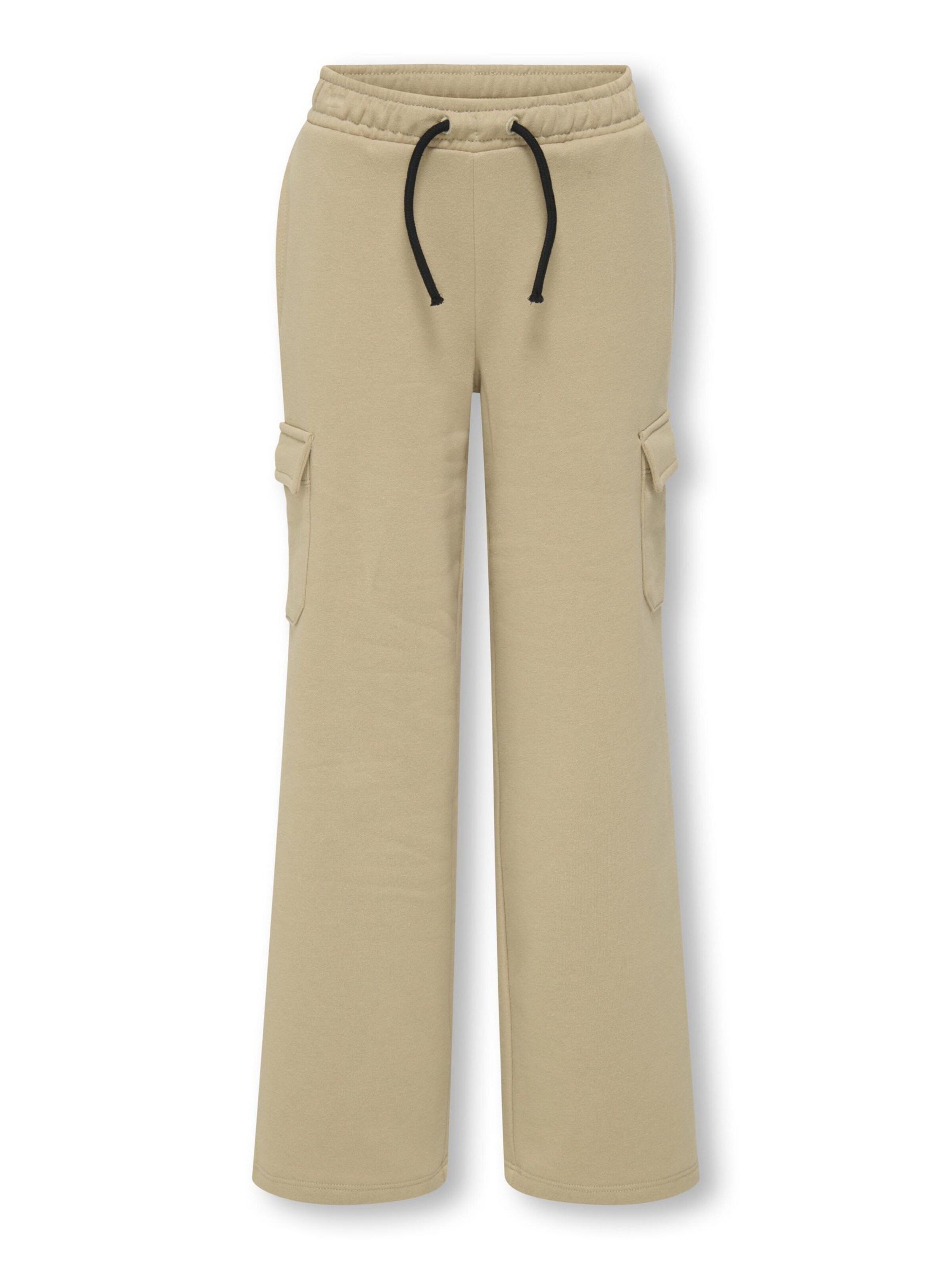 ONLY GIRLS - Loosefit Pantalón en beige: frente