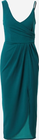 Skirt & Stiletto Jurk 'JENNA' in Groen: voorkant