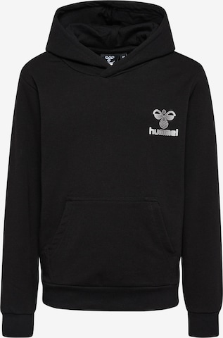 Hummel Sweatshirt in Black: front