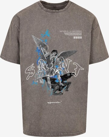 MJ Gonzales Shirt 'Saint V.1' in Grijs: voorkant
