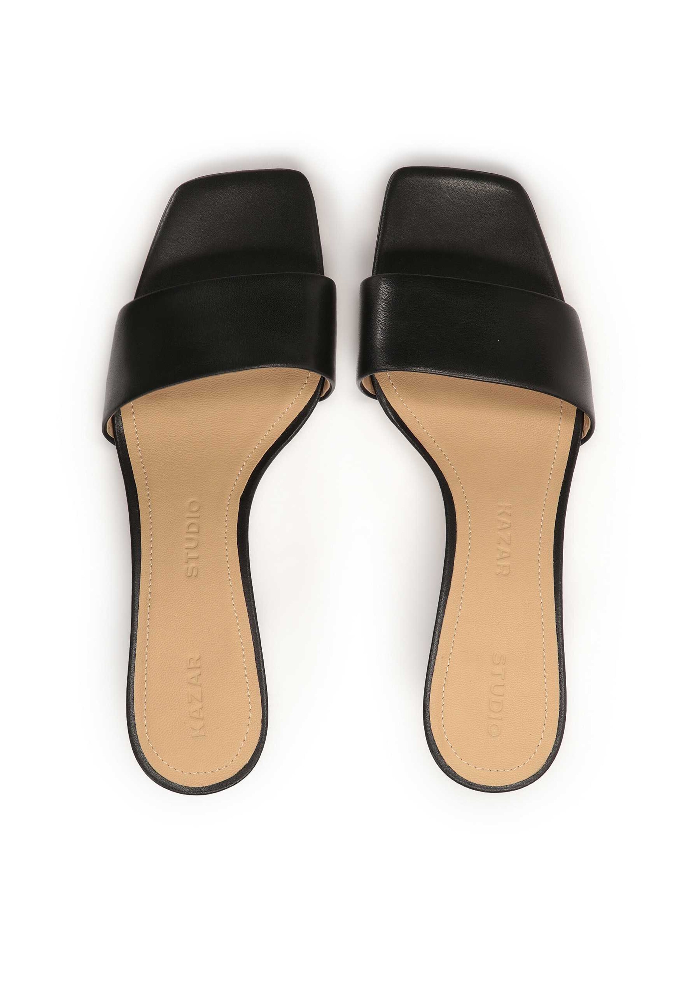 Kazar Studio Mule in Black