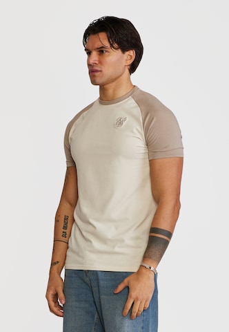 SikSilk - Camiseta en beige