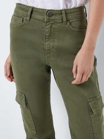 Noisy may tavaline Klapptaskutega teksapüksid 'Moni', värv roheline