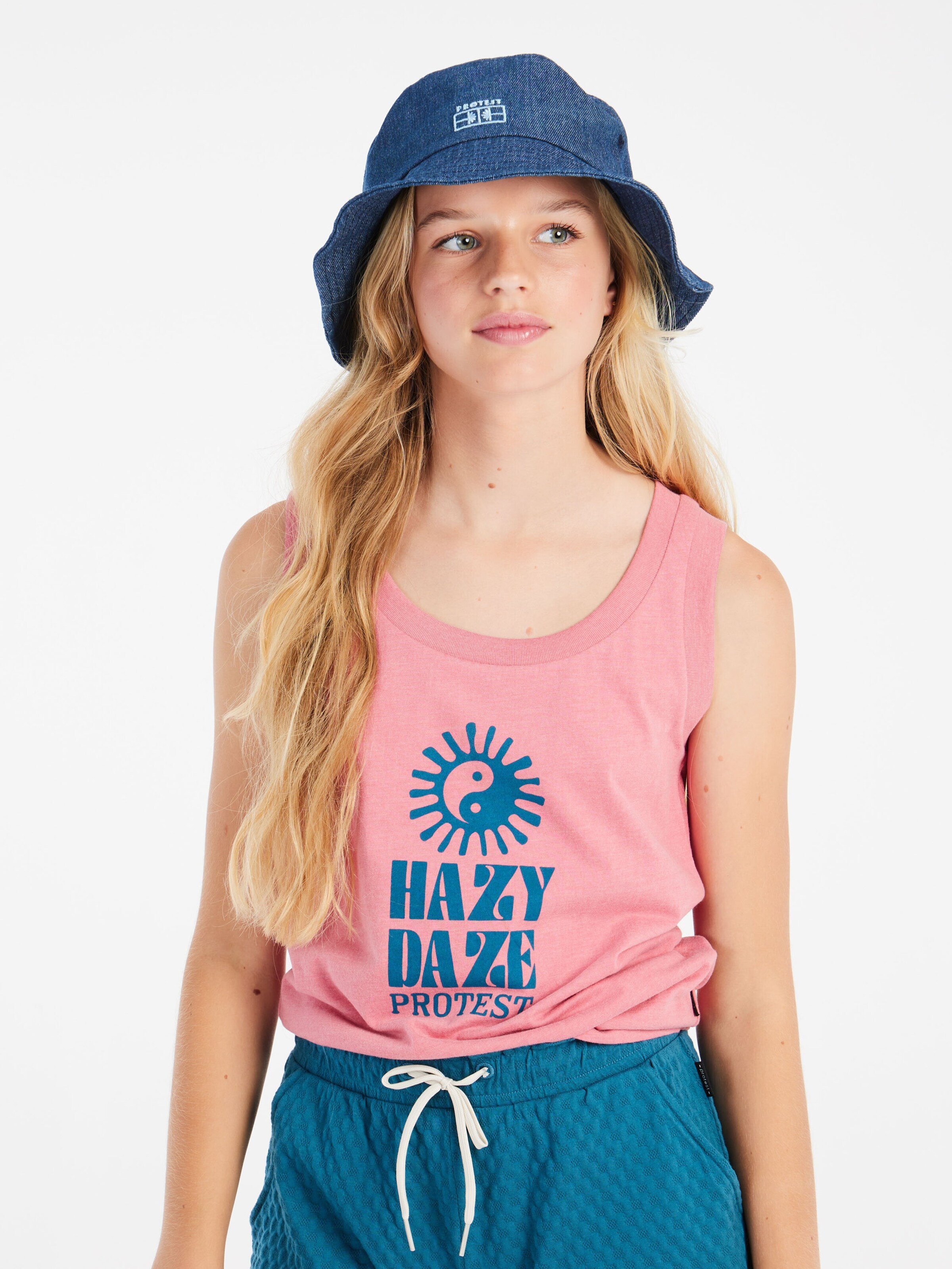 PROTEST Shirt 'PRTAdori JR' in Roze