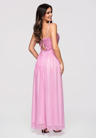 Ombre Avondjurk in Roze