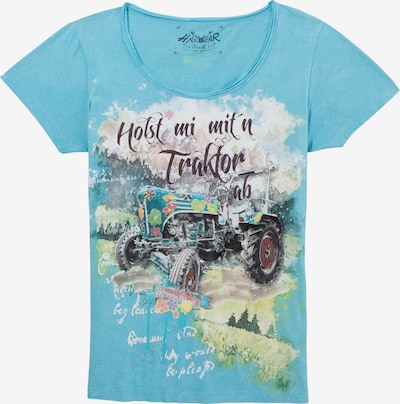 HANGOWEAR Shirt in türkis, Produktansicht