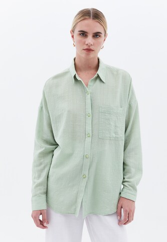 OXXO Blouse in Green: front